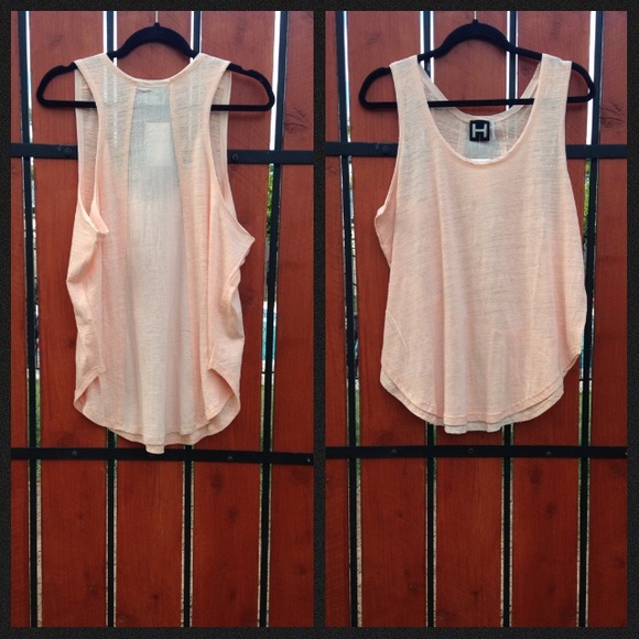 NEW! H by Bordeau knit and woven skin tank - Picture 2 of 3