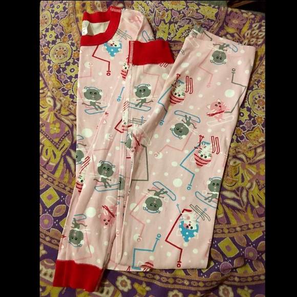 🎅🏻HANNAH ANDERSSON - KITTY CHRISTMAS PAJAMAS 130
