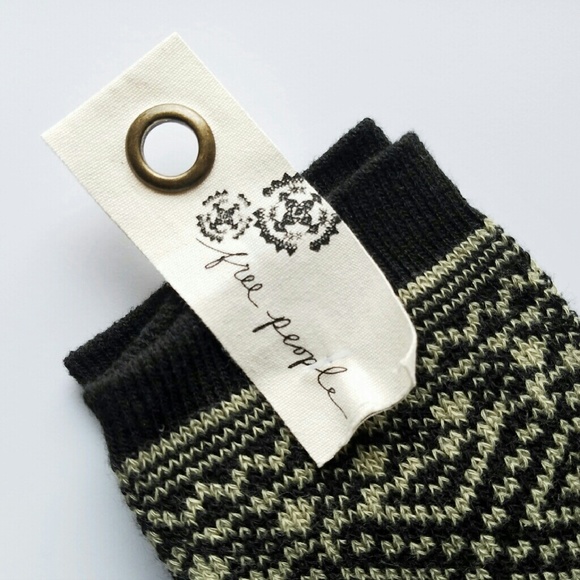 NWT Free People Trailing Jade OTK Socks Long Boot - Picture 3 of 4