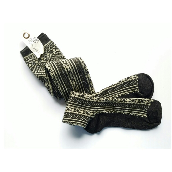 NWT Free People Trailing Jade OTK Socks Long Boot - Picture 4 of 4