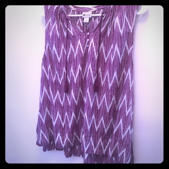 Patterned tank