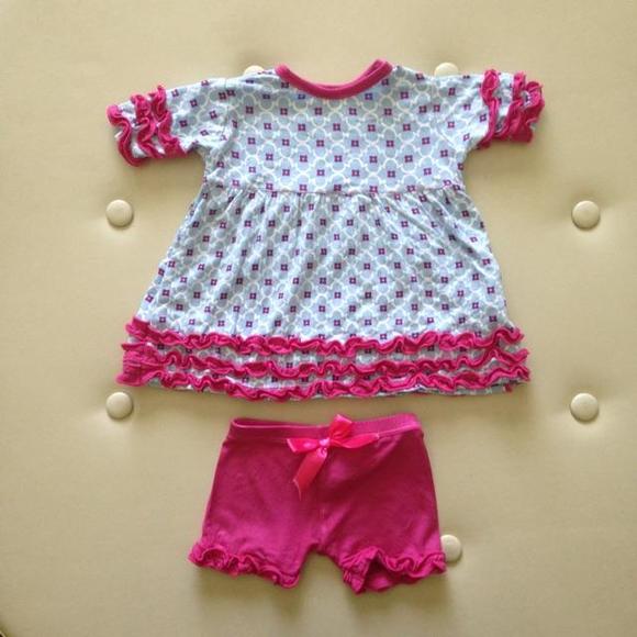 🎀EUC - KicKee Pants - Super Soft, Super Cute Dress and Short Set.🎀