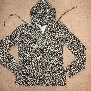 Leopard print sweater
