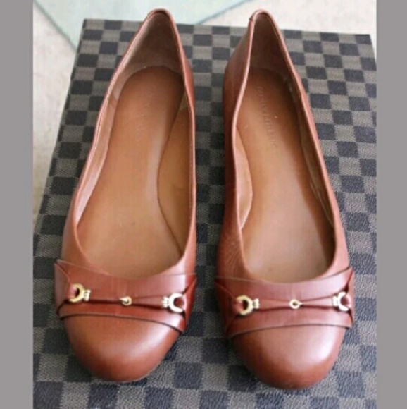 Banana Republic Leather Ballet Flats - Picture 1 of 4
