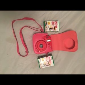 Polaroid Mini, bag and film