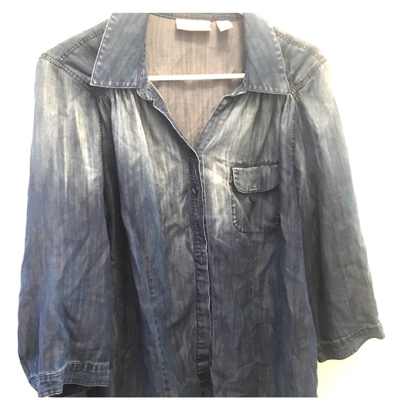 Jean blouse