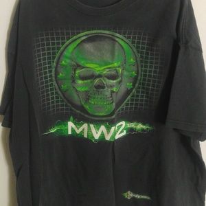 Rare MW2 glow in the dark shirt