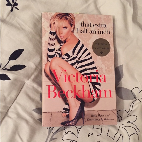 "That Extra Half an Inch" book by Victoria Beckham