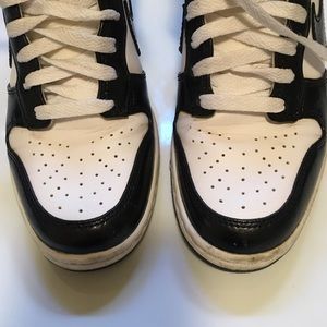 Nike high top wedges