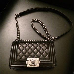 C brand inspired shoulder bag/boy