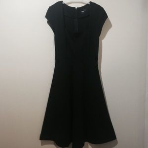 Asos Midi Dress with Square Neck