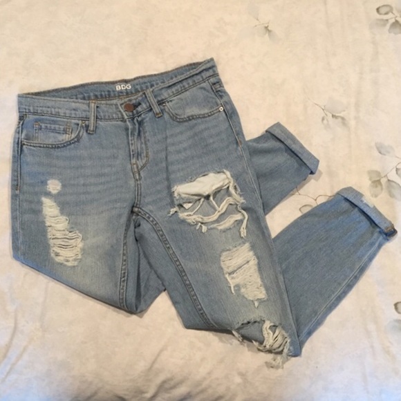BDG distressed boyfriend jeans