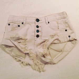 One Teaspoon bandit shorts