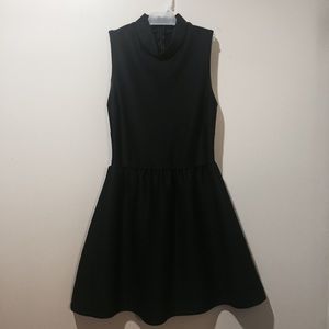 Topshop High Neck Skater Dress