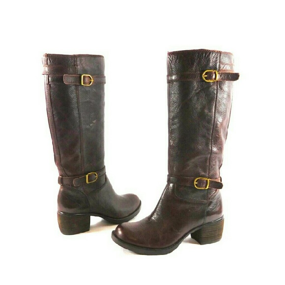 Lucky Brand  Rorkie Bourbon Leather Boots