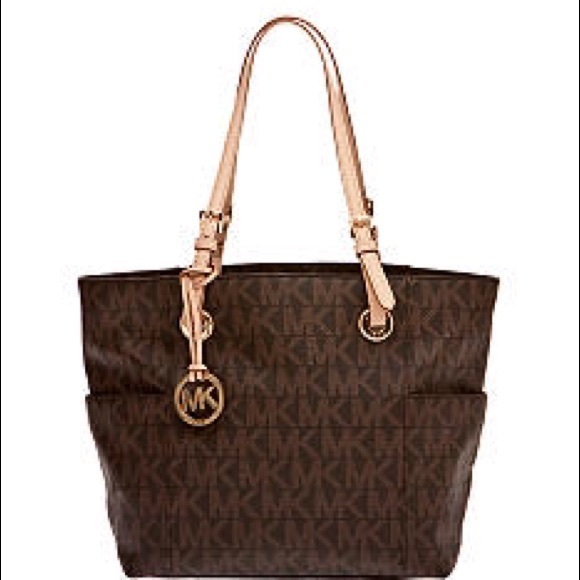 Michael Kors Brown Leather Tote