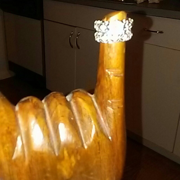 Sterling Silver wedding set