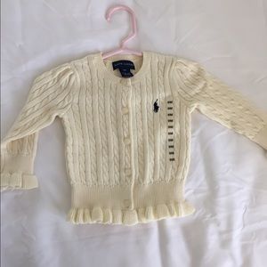 Ralph Lauren button up sweater