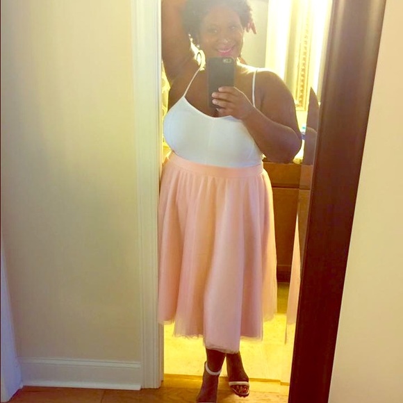 Fun and flirty pink tutu skirt