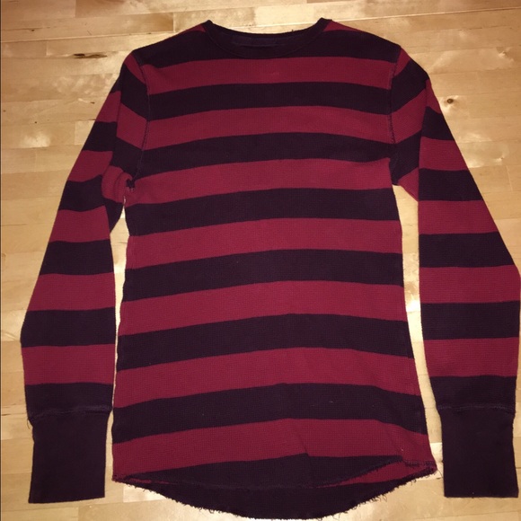maroon striped shirt mens