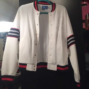 adidas varsity tennis jacket