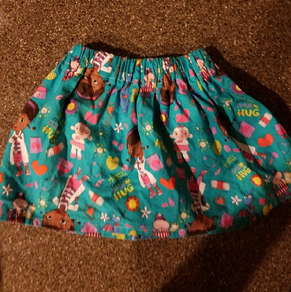 Toddler doc mcstuffins skirt