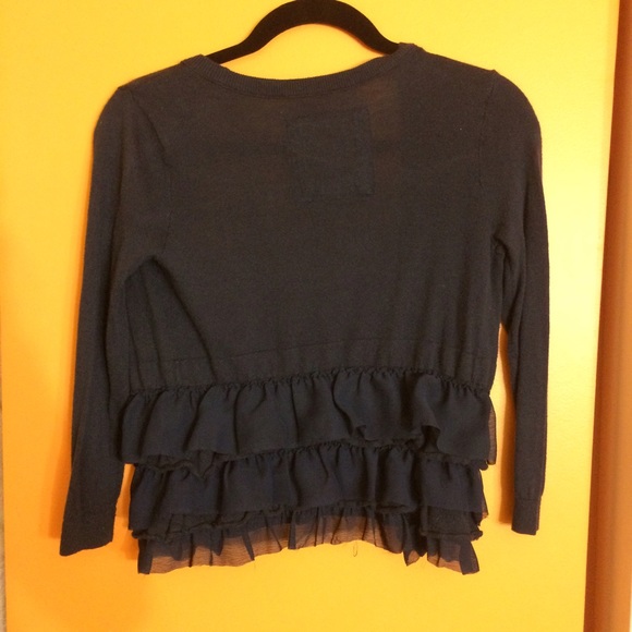 navy hollister cardigan! - Picture 2 of 2