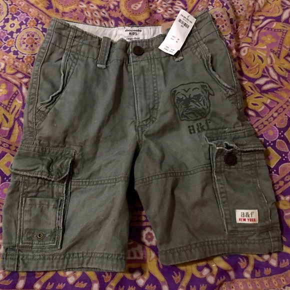 ABERCROMBIE KIDS - BOY'S CARGO SHORTS SIZE 9/10