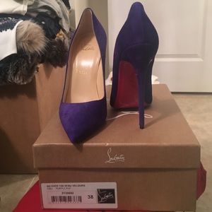 Christian Louboutin So Kate 120 Veau Velours