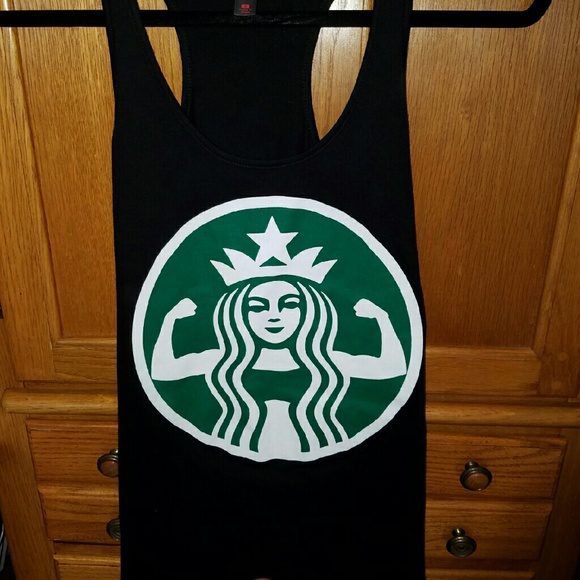 Starbucks workout tank top