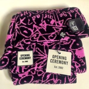 OPENING CEREMONY x New Era Knit Long Wrap Scarf