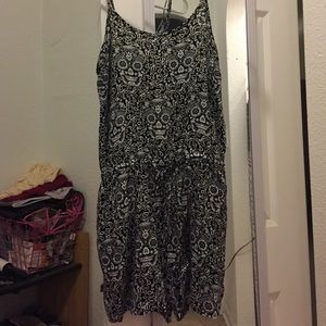 Bethany Mota: Open Back Skull Romper