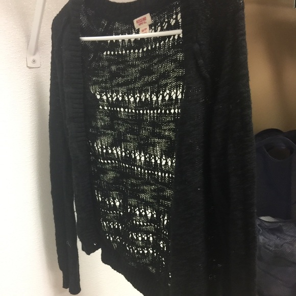 black knit cardigan brandy melville XS