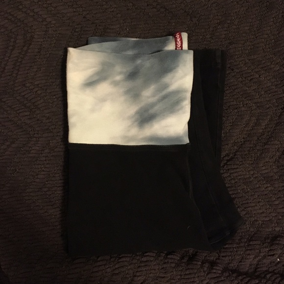 Hard tail flair fold over yoga pants