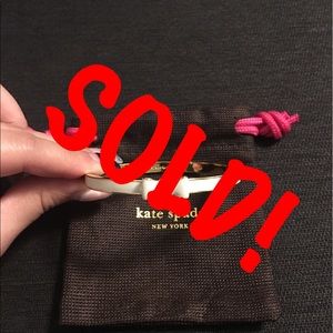 SOLD! ⭐️ NWOT Kate Spade White 🎀 Bracelet