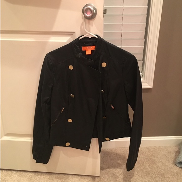 Black leather jacket - Picture 1 of 1
