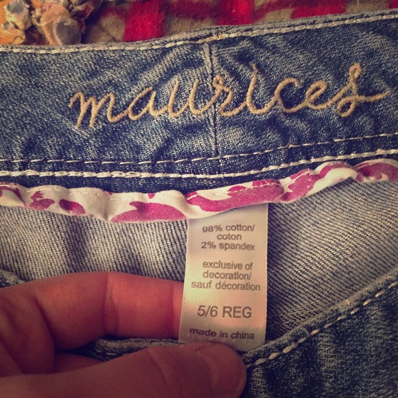 Size 5/6 Maurice's jeans