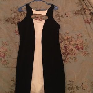 Charlotte Russe Black & White Dress
