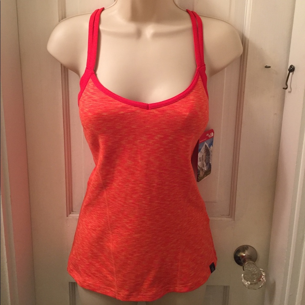 The North Face 🎁 orange athletic tank
