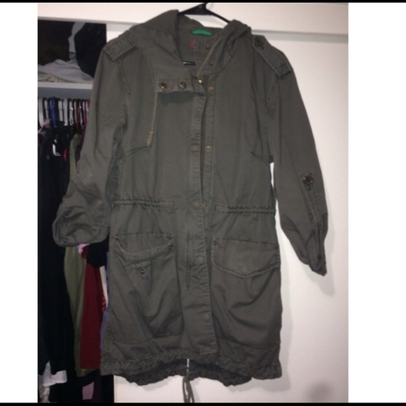 Nordstrom Army green jacket