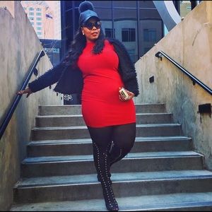 Long Sleeve Turtleneck Dress💃🏽✨