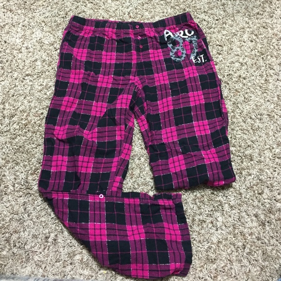 Aeropostale Plaid Pajama Pants