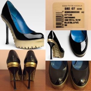 EUC! YSL 5" (1.5" platform) "Trooper" YSL pump