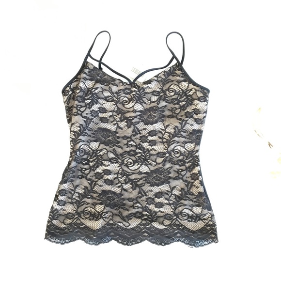 Boston proper sexy strapping camisole with lace - Picture 1 of 3
