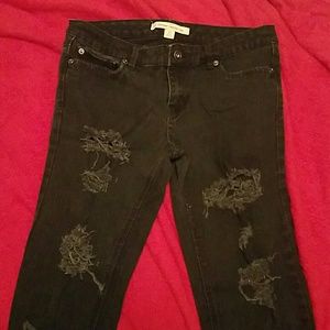 Distressed Skinny Jeans