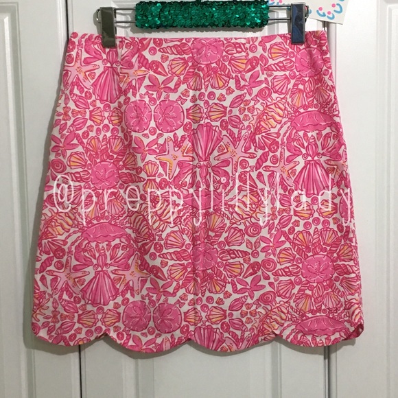 Lilly Pulitzer Scalloped Skirt 4