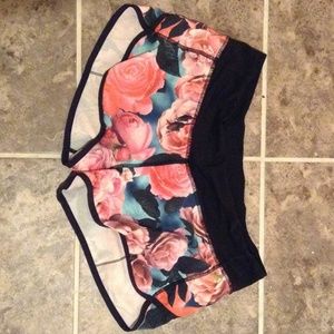 Lululemon rose print shirts
