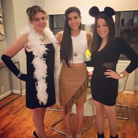 Suede Skirt Perfect for Costume - Picture 4 of 4