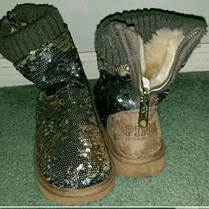 VS sequined boots!