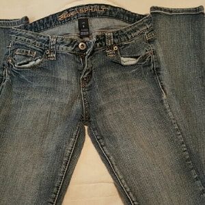 Blue Asphalt Skinny Jeans